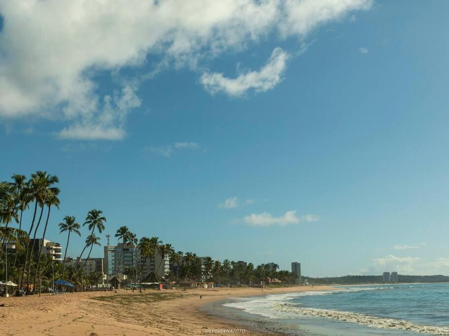 Apto Aconchegante! A 100 Metros Do Mar -Netflix E Wifi Maceió Exterior foto